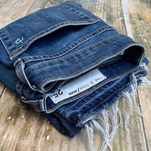 Rag & Bone Dre Capri ankle crop jeans Size 25